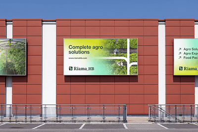 Riama for Agro Solutions agro branding design graphic design green icon identity logo logotype mark solutions