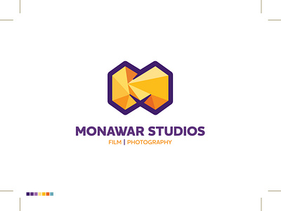 Monawar Studios Logo art director branding branding designer graphic design graphic designer logo logo design logo designer logotype photographer typography