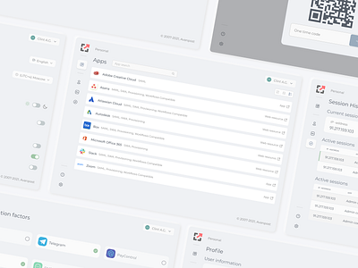 Unified access management - [User UI] authentication system corporate uam ui unified access management ux