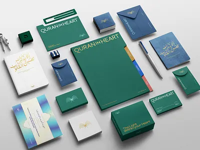 QURAN IN HEART 3d animation brand brand and identity branding design graphic design identity identity branding illustration logo motion graphics ui vector