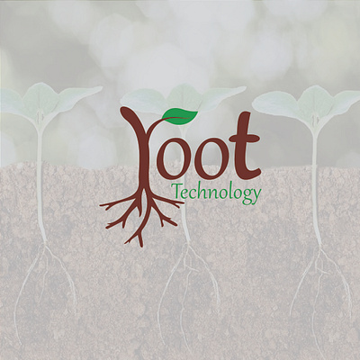 Root technology branding graphic design illustration logo logofolio