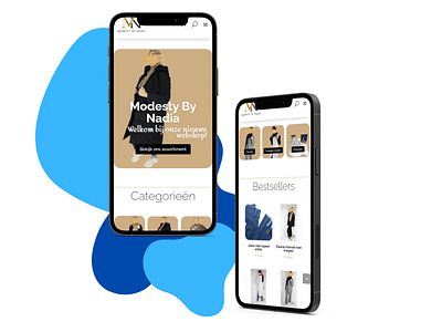 ModestyByNadia.nl | Minimalistic women fashion webshop branding branding design fashion graphic design startingbusinessowner startup webdesign webshop website womenfashion