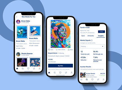Artwork Trade Mobile App Interface Design app design artwork artwork uiux artwork user interface artworkui design mobile app design ui ui design uiux user interface user interface design