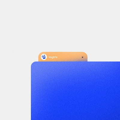 "VAGHFE" Relaxing app ads blue branding design favicon graphic graphic design icon icon design logo logodesign minimal orange relaxing song songlogo ui vector web icon weblogo