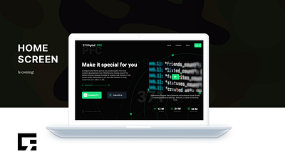 PFC Web Site Home Screen UXUI Design design home home web interface landing mobil ui ui user interface ux uıux web web ui