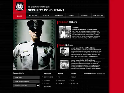 2010 - Web Security Consultant des design graphic design ui ux