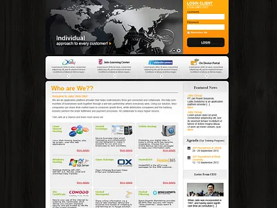 2012 Web Bincang design graphic design ui ux web web site website
