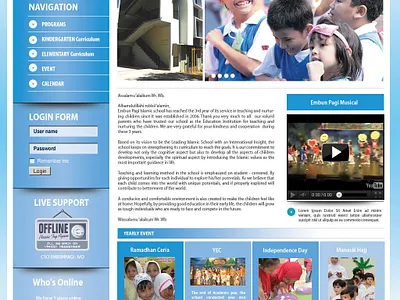 2012 Web Embun Pagi branding graphic design ui ux web web site website