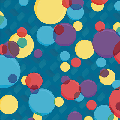 Colorful Bubbles ballpit bright bubbles bubbly circles color palette colorful depth geometric shapes happy inspiration pattern play primary colors water