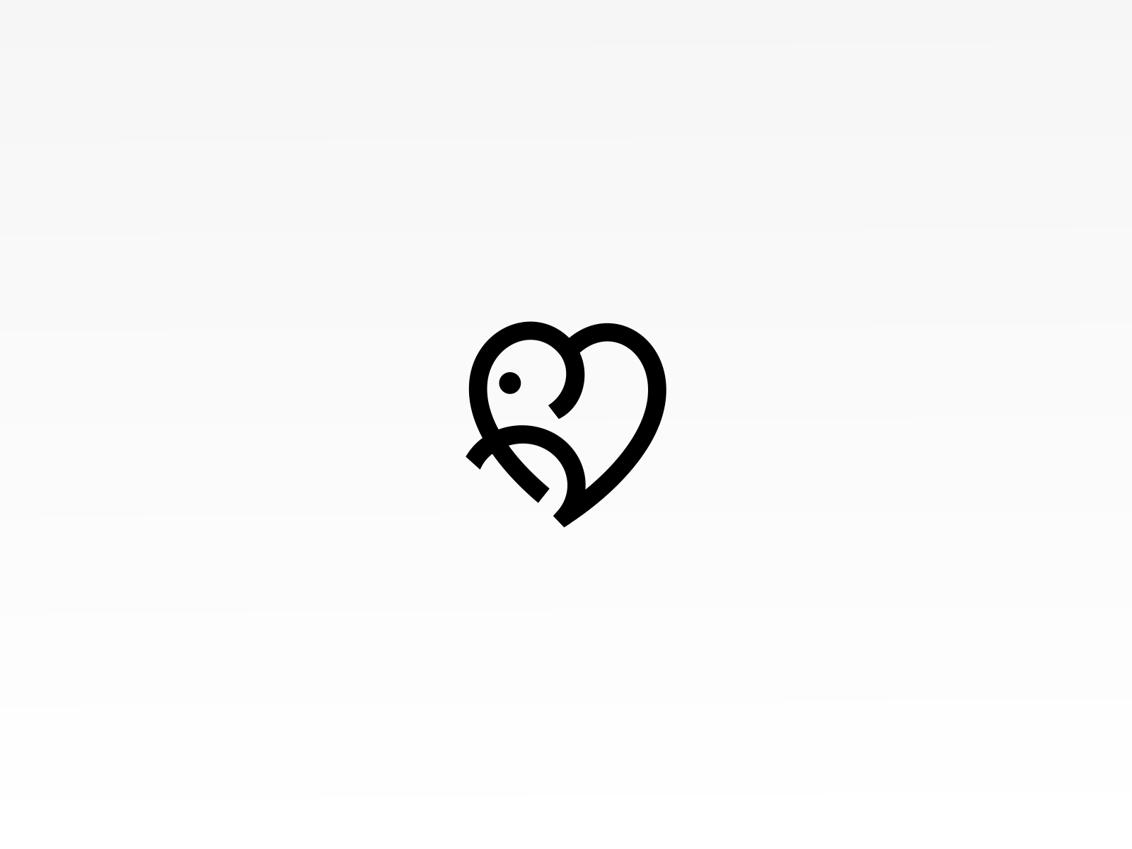 Thai Love animal bistro character drink elephant food heart kitchen logo love minimal restuarant symbol thai thailand