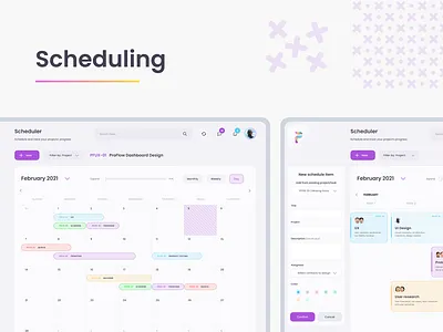 ProFlow 📅 - Taskflow and Project Management App analytics app dashboard design flow kanban management pro task ui ux