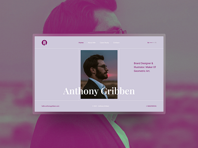 Anthony Gribben (AG) | Concept Web UI Design! branding design graphic design home page interface landing page mobile application social social network ui ux web web design web page website