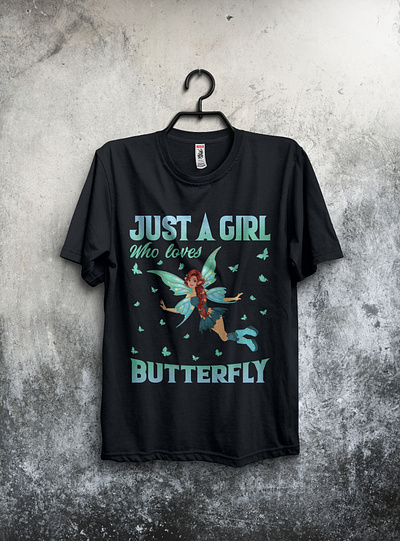 BUTTERFLY T-SHIRT DESIGN