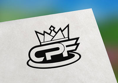 CPF logo design for my fiverr client adobe illustrator adobe photoshop brand icon branding branding design design graphic design illustration logo ui