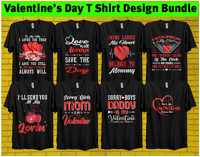 Valentine's Day T-shirt Design Bundle anniversary annversity dad t shirts daddy t shirts designs gift ideas graphic design graphic designs love love t shirt lover mama t shirts mom t shirts t shirt t shirt t shirt design t shirt design bundle tshirts valentines day valentins