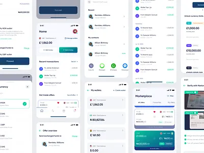 Kyshi: Mobile App Design bank banking app design finance fintech ghana mobile app design nigeria ui uk ux