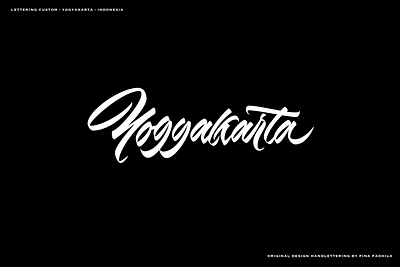 Yogyakarta Indonesia 2021 calligraphy calligraphy modern concept design custom hand lettering illustration indonesia lettering logo design logodesign custom typography yogyakarta