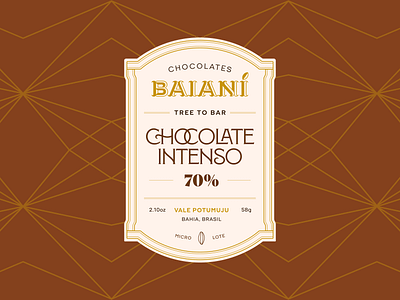 Baianí Chocolates branding design graphic design illustrator packaging typography