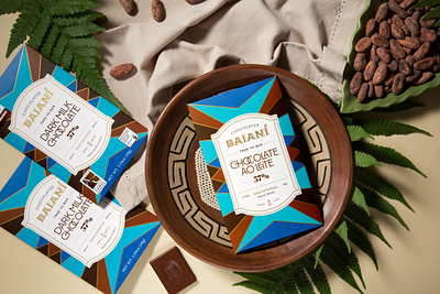 Baianí Chocolates branding design illustrator packaging typography vector