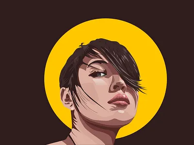 Portrait Illustrations character design design graphic design illustration vector