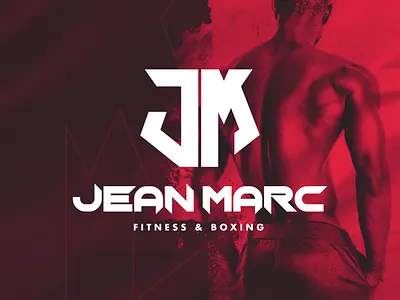 Jean Marc Logo Design boxing branddesign branding coach fitness fitnesscoach fitnesslogo graphicdesign identitydesign logo logodesign sport sportlogo trainer