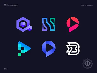 LogoLounge Book 13 Winners 13 best blockchain book branding coding collection crypto fintech gaming gradient icon identity it logo logolounge mark music software winners