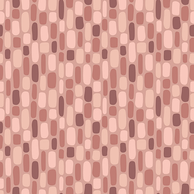 Rounded blocks pink brown seamless pattern art background brown decorative design graphic design illustration pattern pink print surface design textile design vector wallpaper yulia chepurova