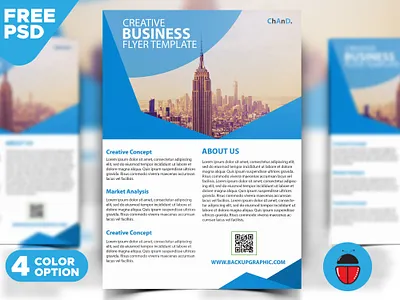 Creative Business Flyer PSD Template a4 agency builder bundle business clean coaching company concept consulting corporate creative design digital downloadpsd freepsd freepsddownload psd psddownload psdfree