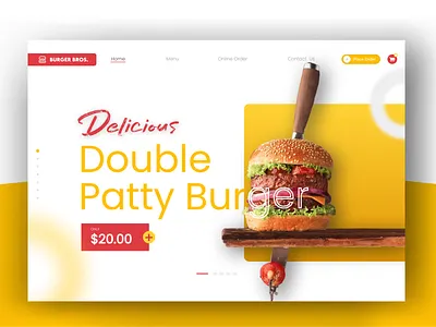 Restaurant Website app app design branding design illustration logo ui uiux ux web