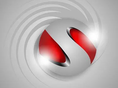 LOGO S 3d branding logo
