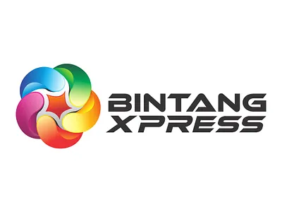 BINTANG XPRESSS 3d branding logo
