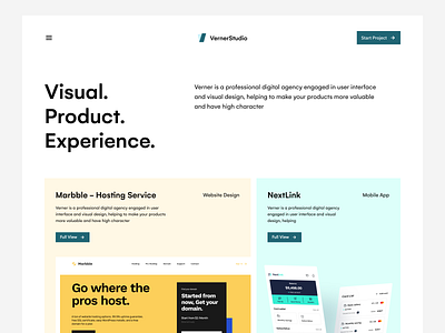 Digital Agency - UI Design agency digital agency landing page ui ui design webdesign website