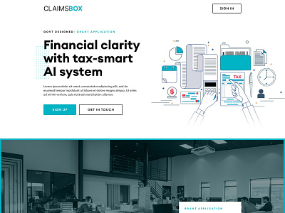 SAAS branding design illustration ui ux