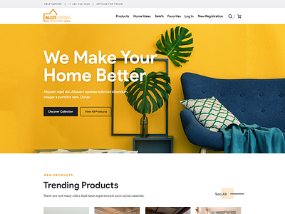 Home Ideas branding design illustration ui ux