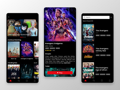 Movie Streaming App action adventures avengers bioksop chill cinema comedy coming soon design league season 1 dlweek11 fantasy figma film horror movie sinopsis streaming trailer trending watch