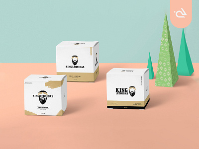 King Leonidas Packaging Design classy conceptual design flat graphics illustration king label label design man minimal modern packaging product product label product packaging product wrap rabbixel vector