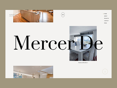 Interior Design Studio Website bytestechnolab designstudio figma interior uiux websitedesign