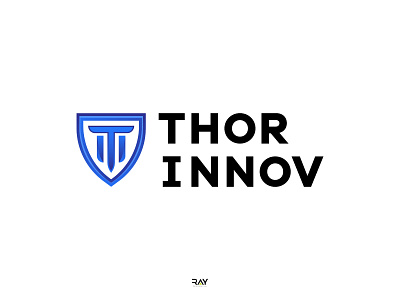 THORINNOV brand brand design brand identity design brand logo branding creative logo hammer logo icon design icon mark innovation logo logo logo icon logo mark logotype multi national company logo rayphotostration simple logo mark thor logo trendy design wordmark logo