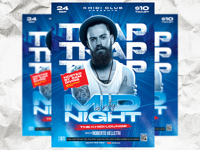 Club Party Flyer ladies night