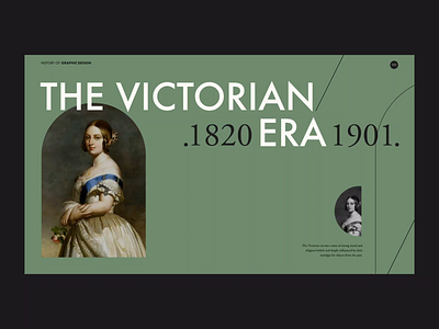 The Victorian era animation after effects animation design graphic design history interaction minimalistic motion graphics typography ui ux webdesign