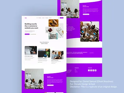 E-commerce Web Design Task design figma ui web design