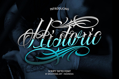 Historic - Tattoo Font branding font lettering script tattoo typography