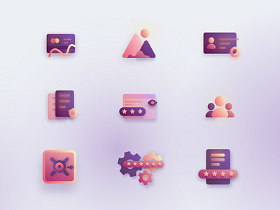 Truste app app best branding graphic design illustration ios supergradient trend ui