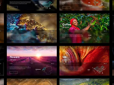 Global Trade History 2 advertising design responsive typography ui design ux website