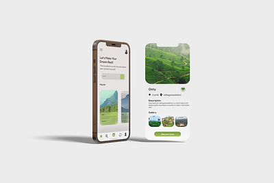 Travel App app mobile travel ui wander wanderlust