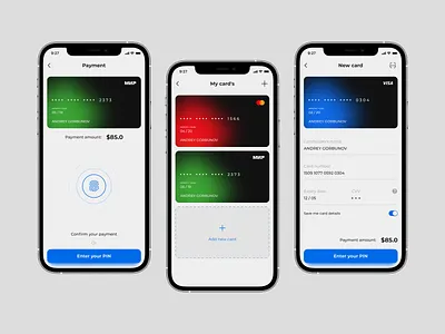 Daily UI #002 - Credit Card Checkout app appdesign branding design graphic design mobile ui uiux web webdesign