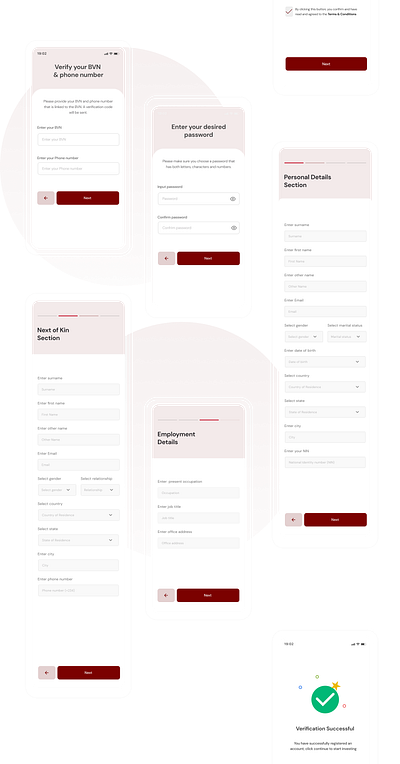 Registration page appdesign designer minimal mobileapp product design ui uidesign ux uxdesign