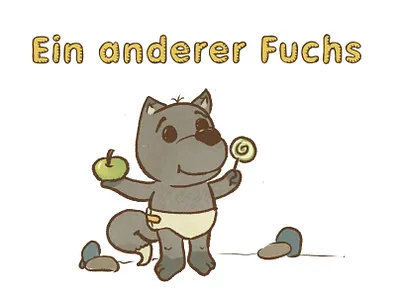 Ein anderer Fuchs (1) baby characterdesign concept art cute design fox fuchs illustration procreate