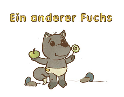 Ein anderer Fuchs (1) baby characterdesign concept art cute design fox fuchs illustration procreate