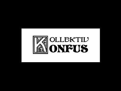 kollektiv konfus branding branding collective concept creative logo mark